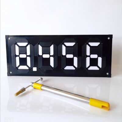 Filling Station 7 Segment Fuel Price Flip Signs Gas Price Digital Display Board