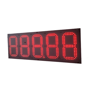 888.88 Gas Station LED Price Display 7 Inch Digital LED Gas Price Signs
