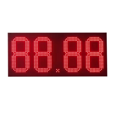 DC24V LED Gas Price Signs Outdoor 8888 Digital Module Led Gas Station Price Signs